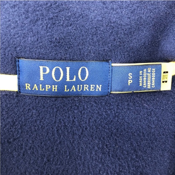 Polo Ralph Lauren Men’s Fleece Jacket Sz S - Picture 8 of 8